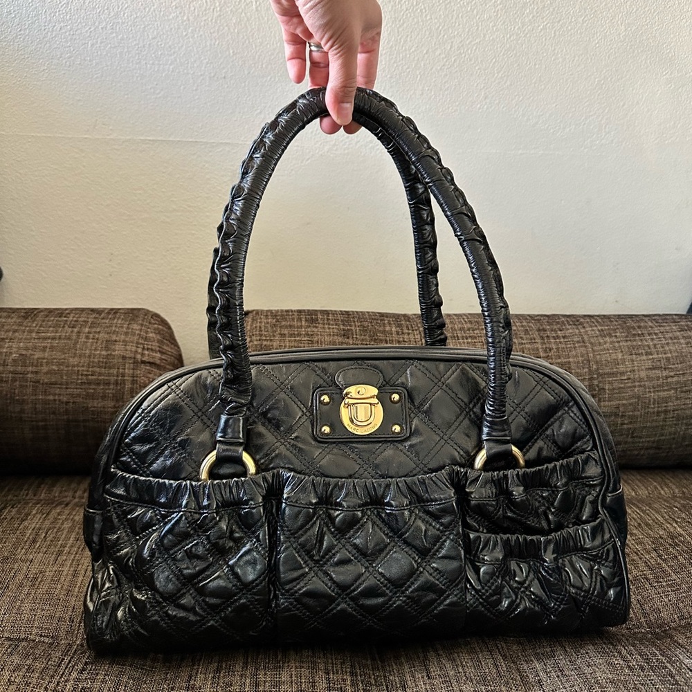 Marc Jacobs Quilted Leather Shoulder Bag